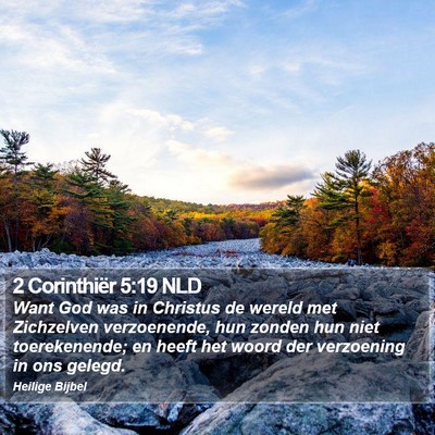 2 Corinthiër 5:19 NLD Bible Verse Image