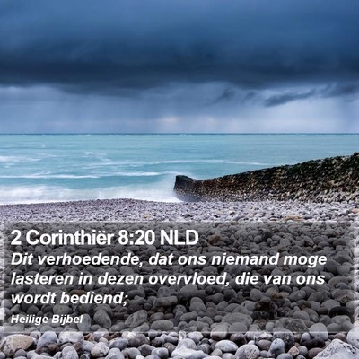 2 Corinthiër 8:20 NLD Bible Verse Image