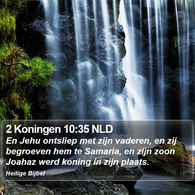 2 Koningen 10:35 NLD Bible Verse Image