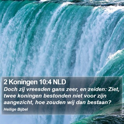 2 Koningen 10:4 NLD Bible Verse Image