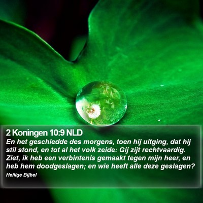 2 Koningen 10:9 NLD Bible Verse Image