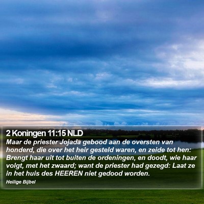 2 Koningen 11:15 NLD Bible Verse Image