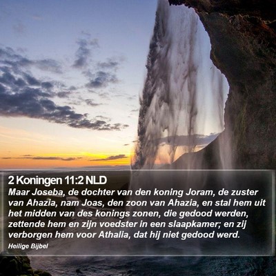 2 Koningen 11:2 NLD Bible Verse Image
