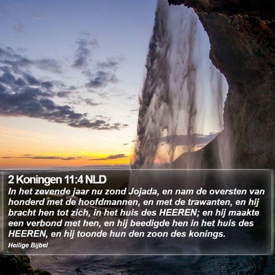 2 Koningen 11:4 NLD Bible Verse Image