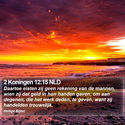 2 Koningen 12:15 NLD Bible Verse Image