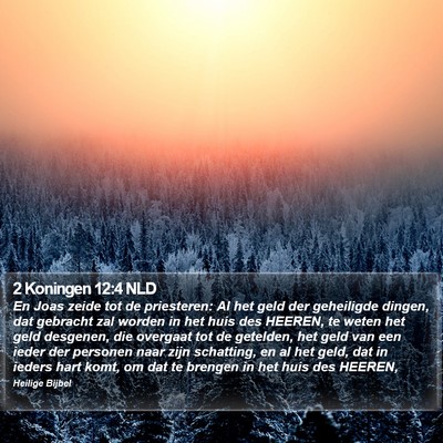 2 Koningen 12:4 NLD Bible Verse Image