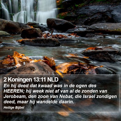 2 Koningen 13:11 NLD Bible Verse Image