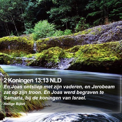 2 Koningen 13:13 NLD Bible Verse Image