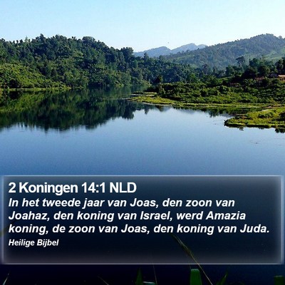 2 Koningen 14:1 NLD Bible Verse Image