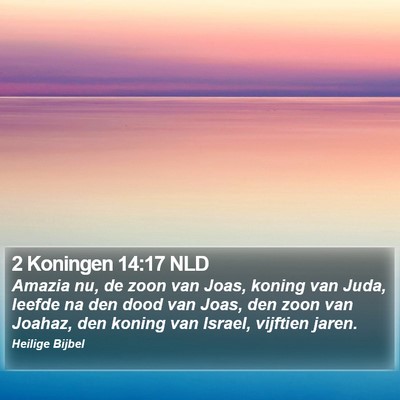 2 Koningen 14:17 NLD Bible Verse Image