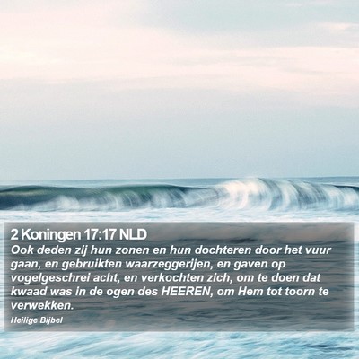 2 Koningen 17:17 NLD Bible Verse Image