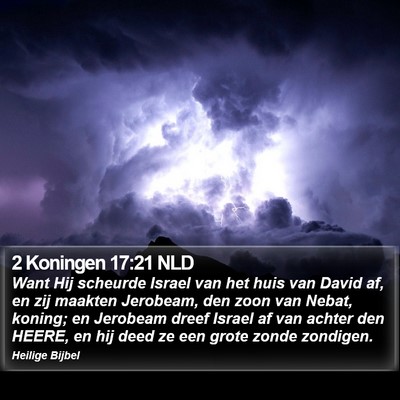 2 Koningen 17:21 NLD Bible Verse Image