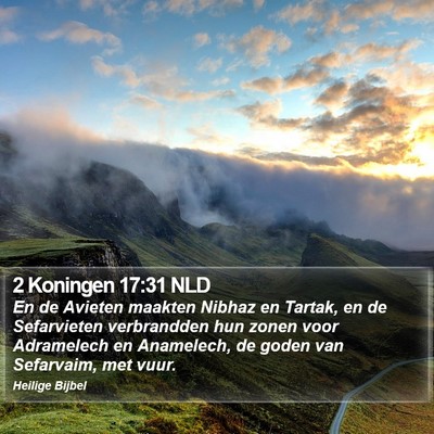 2 Koningen 17:31 NLD Bible Verse Image