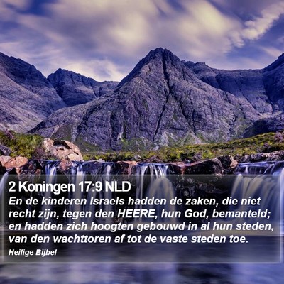 2 Koningen 17:9 NLD Bible Verse Image