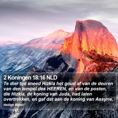 2 Koningen 18:16 NLD Bible Verse Image