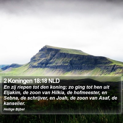 2 Koningen 18:18 NLD Bible Verse Image