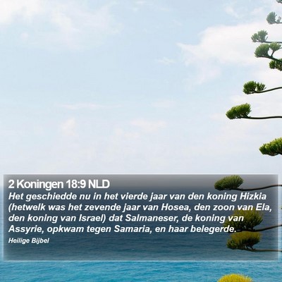2 Koningen 18:9 NLD Bible Verse Image