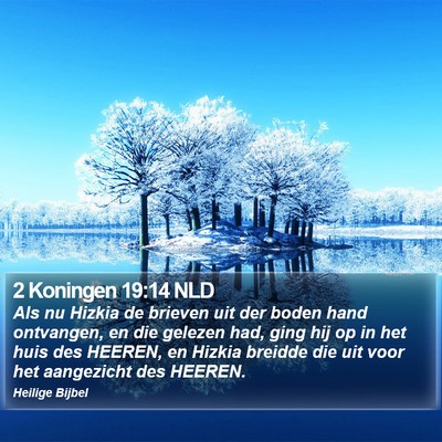 2 Koningen 19:14 NLD Bible Verse Image