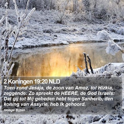 2 Koningen 19:20 NLD Bible Verse Image