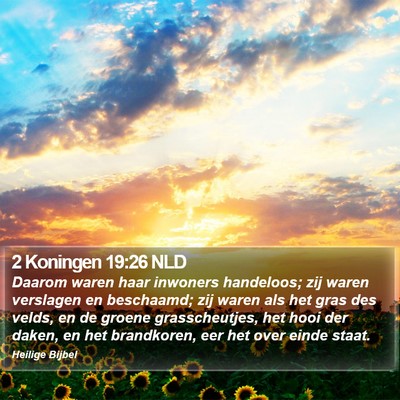 2 Koningen 19:26 NLD Bible Verse Image
