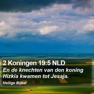 2 Koningen 19:5 NLD Bible Verse Image