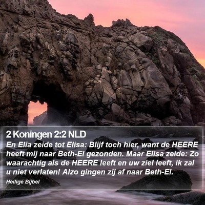 2 Koningen 2:2 NLD Bible Verse Image