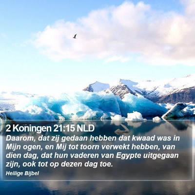 2 Koningen 21:15 NLD Bible Verse Image