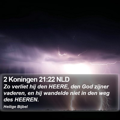 2 Koningen 21:22 NLD Bible Verse Image