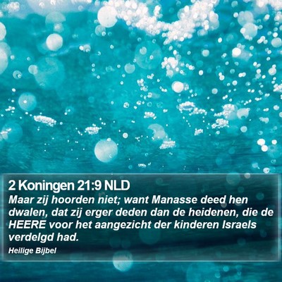 2 Koningen 21:9 NLD Bible Verse Image
