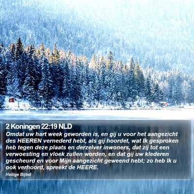 2 Koningen 22:19 NLD Bible Verse Image