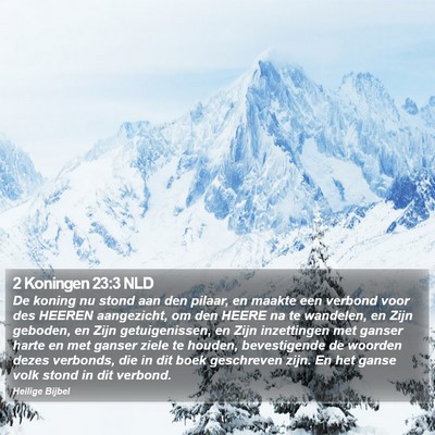 2 Koningen 23:3 NLD Bible Verse Image