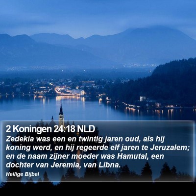 2 Koningen 24:18 NLD Bible Verse Image