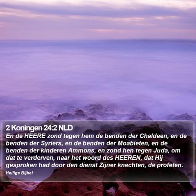2 Koningen 24:2 NLD Bible Verse Image