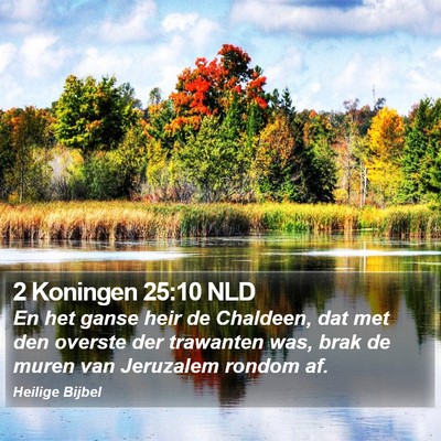 2 Koningen 25:10 NLD Bible Verse Image