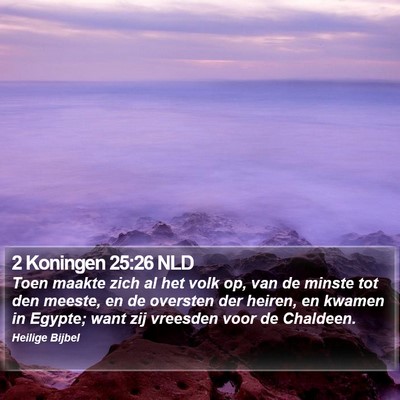 2 Koningen 25:26 NLD Bible Verse Image