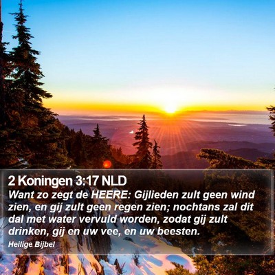 2 Koningen 3:17 NLD Bible Verse Image
