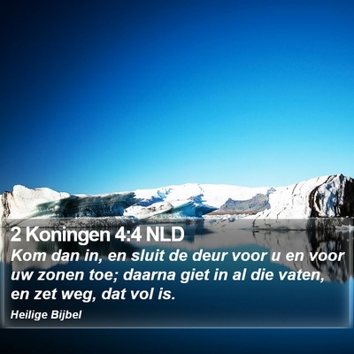 2 Koningen 4:4 NLD Bible Verse Image