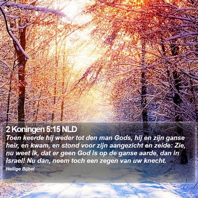 2 Koningen 5:15 NLD Bible Verse Image