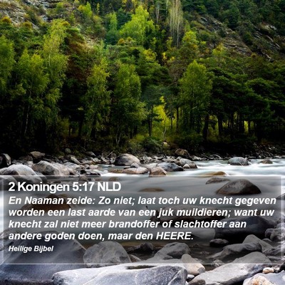 2 Koningen 5:17 NLD Bible Verse Image
