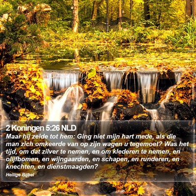 2 Koningen 5:26 NLD Bible Verse Image