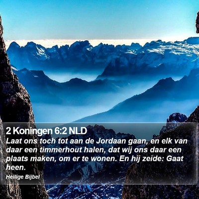 2 Koningen 6:2 NLD Bible Verse Image