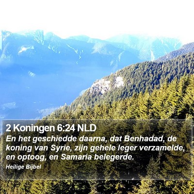 2 Koningen 6:24 NLD Bible Verse Image