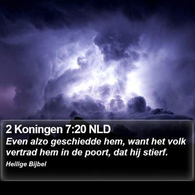 2 Koningen 7:20 NLD Bible Verse Image