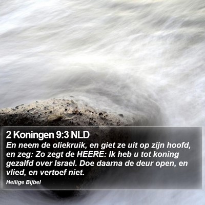 2 Koningen 9:3 NLD Bible Verse Image