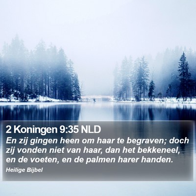 2 Koningen 9:35 NLD Bible Verse Image