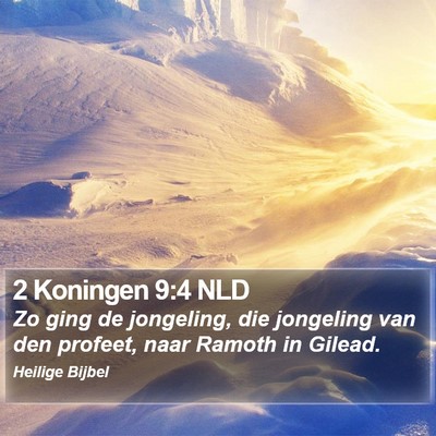 2 Koningen 9:4 NLD Bible Verse Image