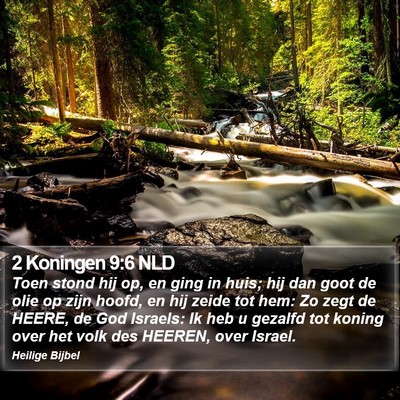 2 Koningen 9:6 NLD Bible Verse Image
