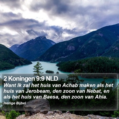 2 Koningen 9:9 NLD Bible Verse Image
