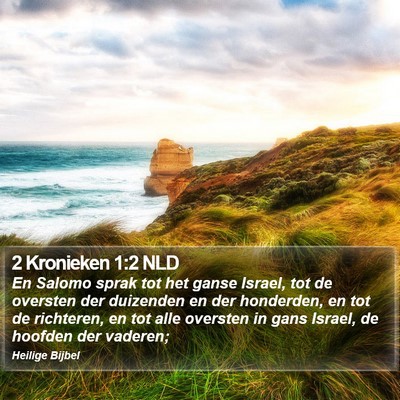 2 Kronieken 1:2 NLD Bible Verse Image
