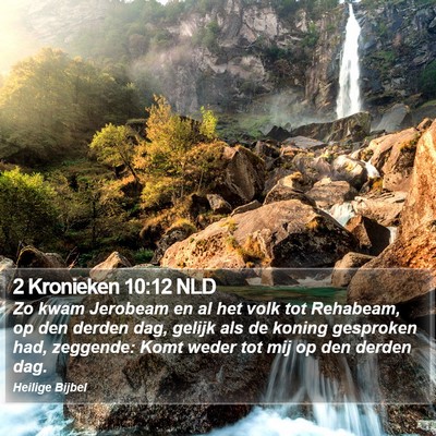 2 Kronieken 10:12 NLD Bible Verse Image